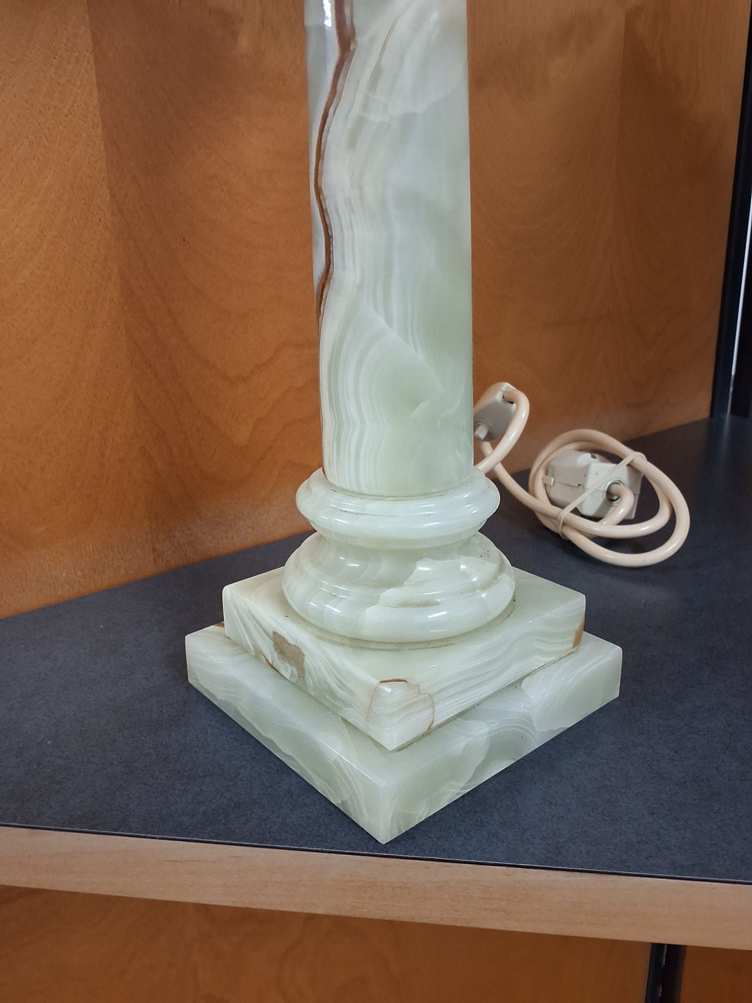 Marmor Lampe